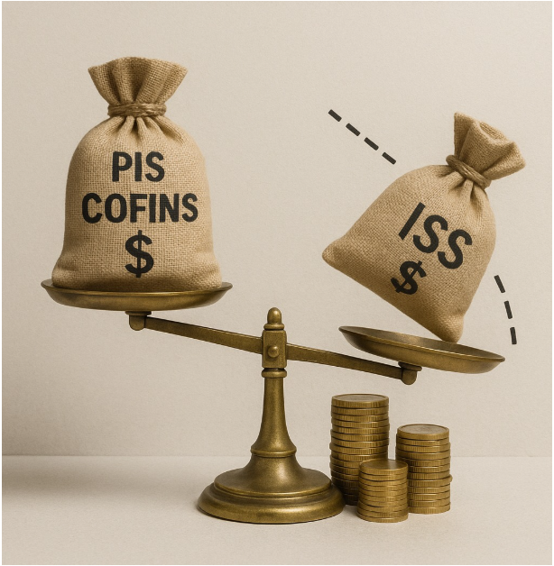 Imagem EXCLUSÃO DO ISS DA BASE DE CÁLCULO DO PIS E COFINS TESE JURÍDICA